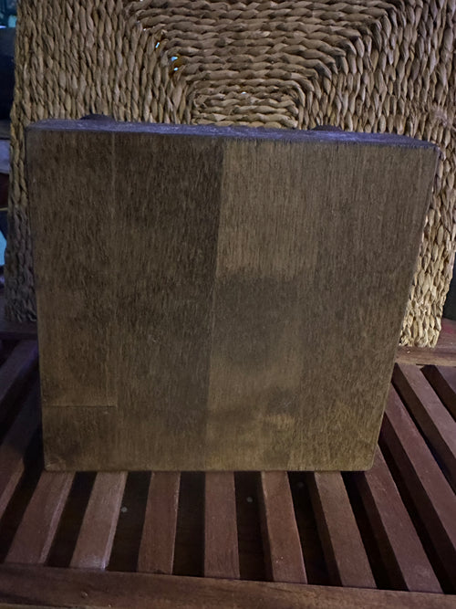 Butcher block riser