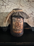 Primitive Grungy Jar