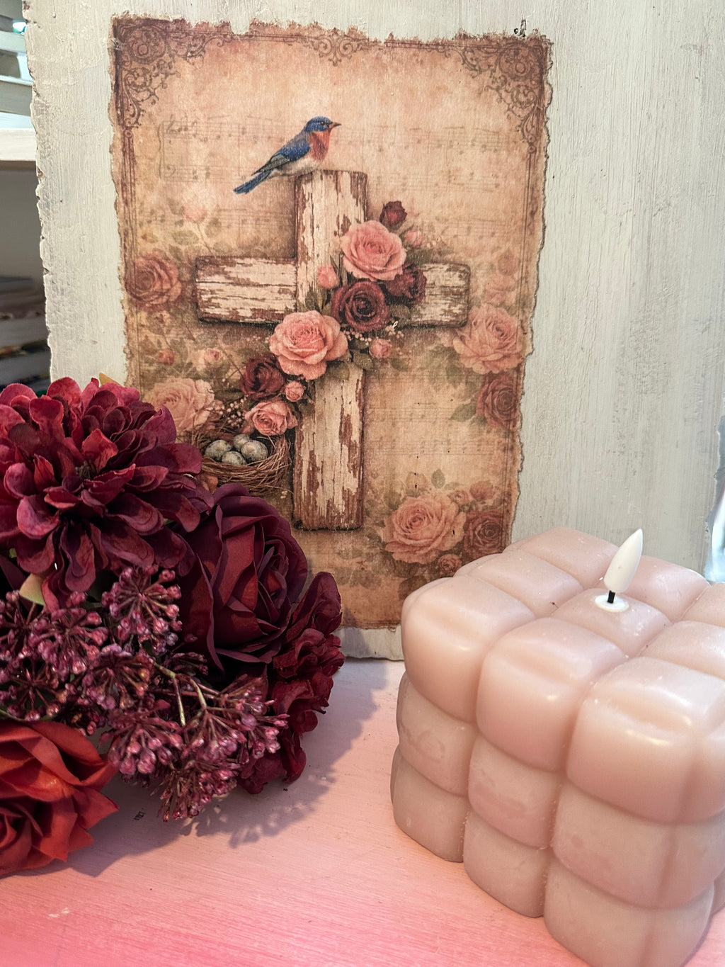 Butterfly wall tile